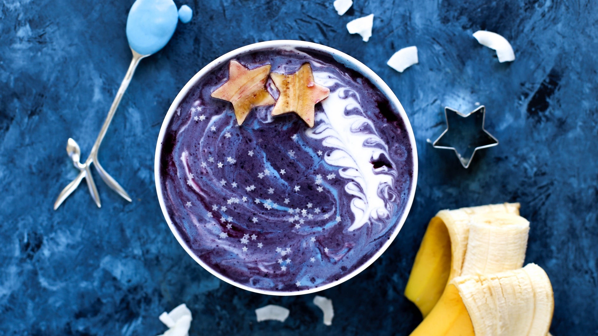 Five flavoured ice cream